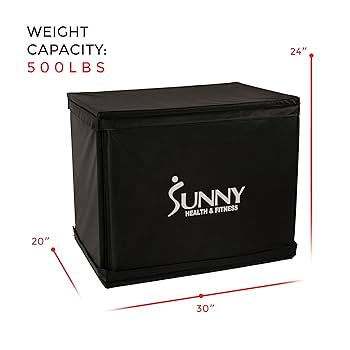 Amazon.co.jp: Sunny Health & Fitness 木製プライオボックス